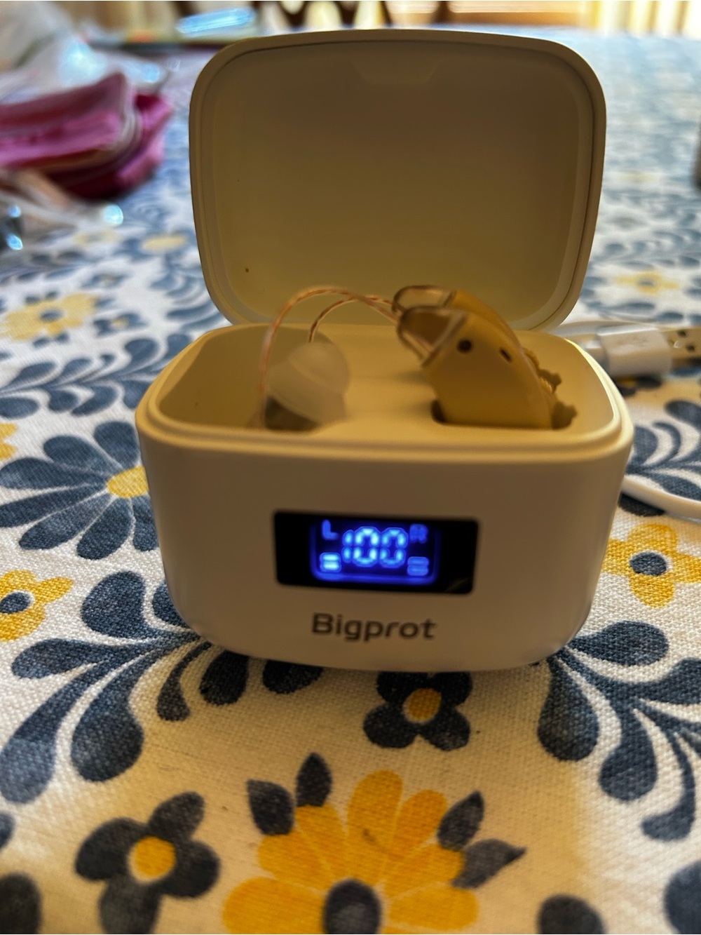 Lightweight Hearing Amplifiers for Adults Hearing Loss with Noise Cancelling